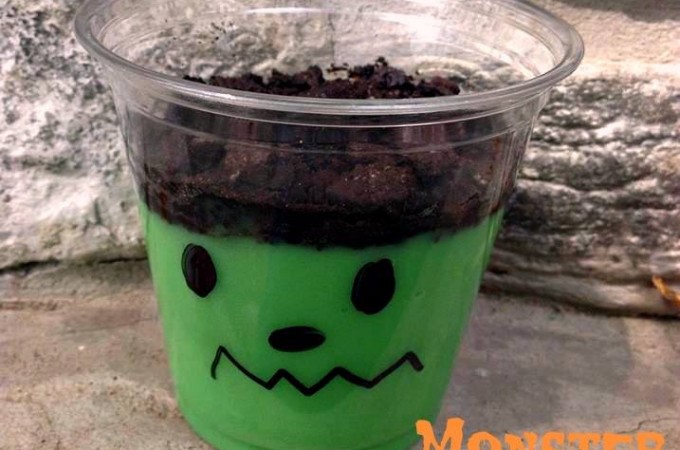 Monster Pudding Cups