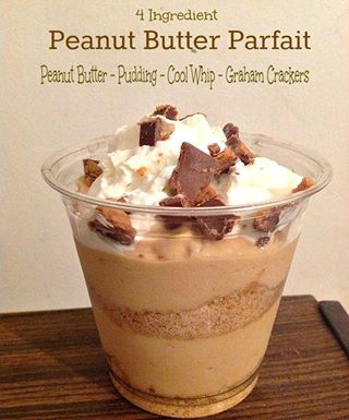 Peanut butter Parfait