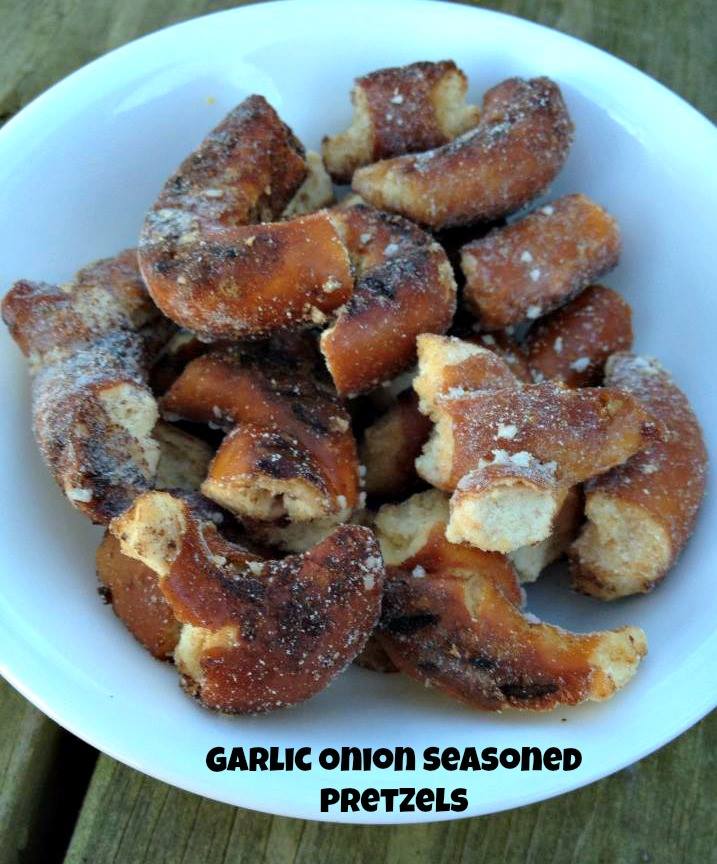 Garlic Onion Seasoned Pretzels
