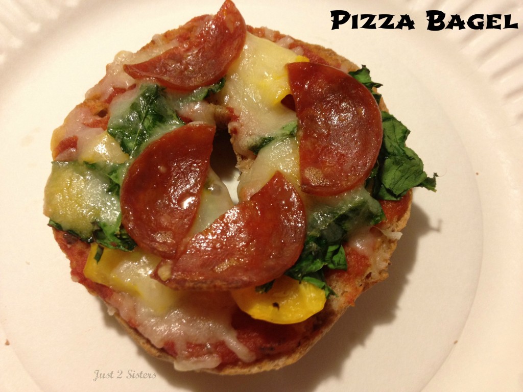 pizza bagel 2