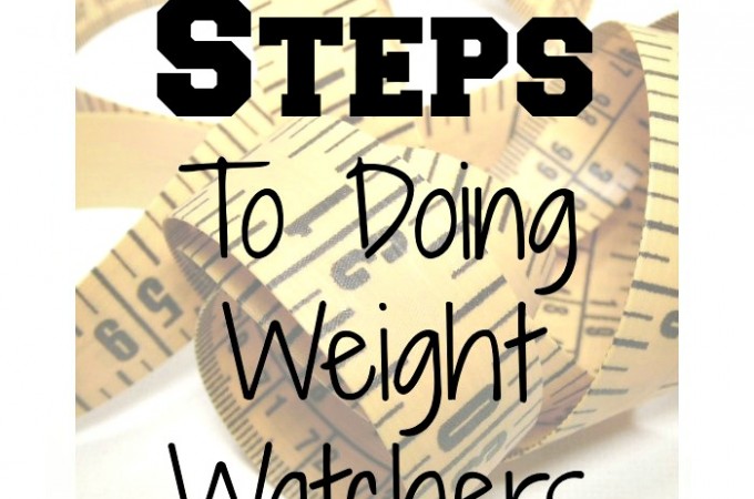 Simple Steps To Doing Weight Watchers For Free