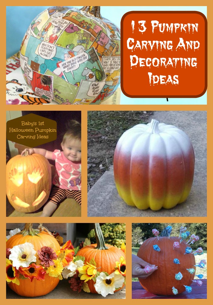 13 Pumpkin Carving And Decorating Ideas