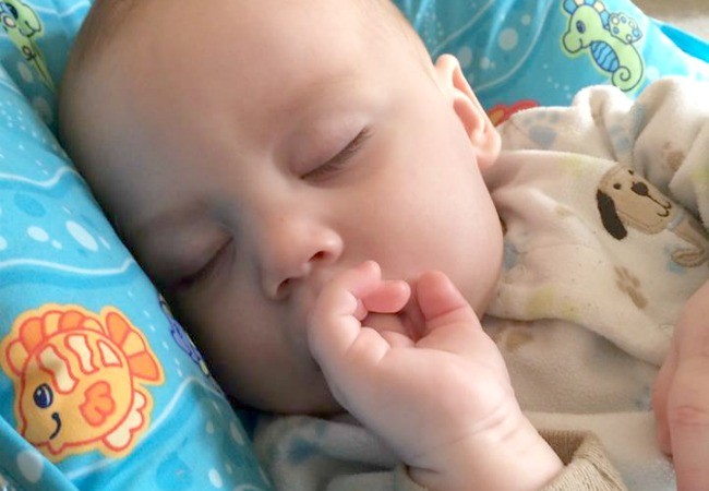 sleeping baby
