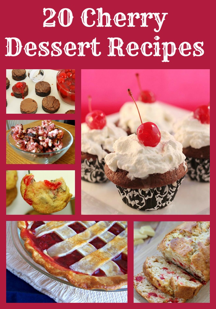 20 Cherry Dessert Recipes